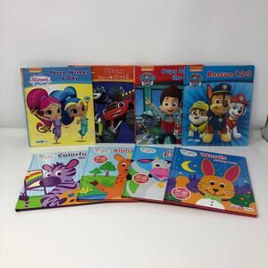 My First Smart Pad Kids Book Lot of 8 Nickelodeon Paw Patrol Blaze Baby Einstein